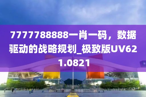 7777788888一肖一码，数据驱动的战略规划_极致版UV621.0821