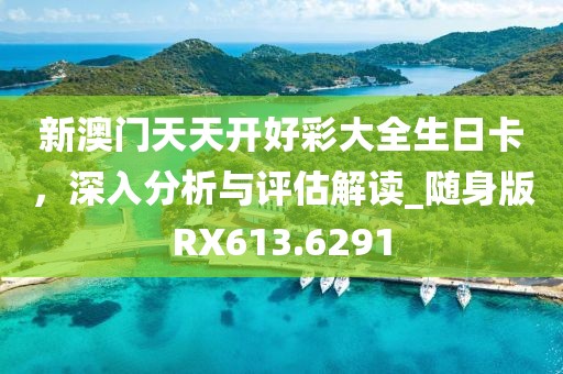 新澳门天天开好彩大全生日卡，深入分析与评估解读_随身版RX613.6291