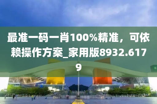 最准一码一肖100%精准，可依赖操作方案_家用版8932.6179