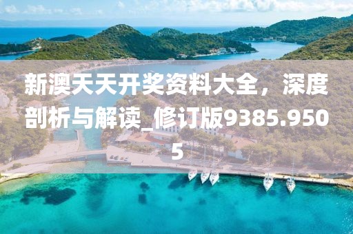 新澳天天开奖资料大全，深度剖析与解读_修订版9385.9505