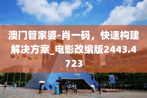 澳门管家婆-肖一码，快速构建解决方案_电影改编版2443.4723