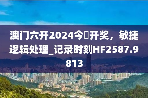 澳门六开2024今晩开奖，敏捷逻辑处理_记录时刻HF2587.9813