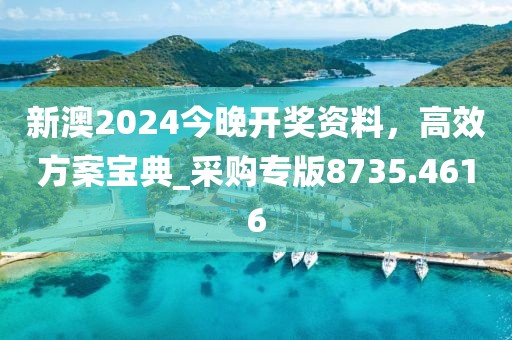 新澳2024今晚开奖资料，高效方案宝典_采购专版8735.4616