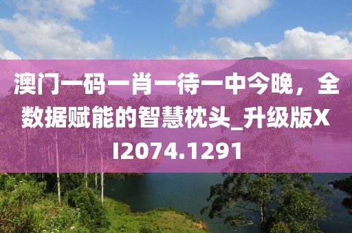 澳门一码一肖一待一中今晚，全数据赋能的智慧枕头_升级版XI2074.1291