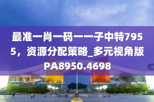 最准一肖一码一一子中特7955，资源分配策略_多元视角版PA8950.4698