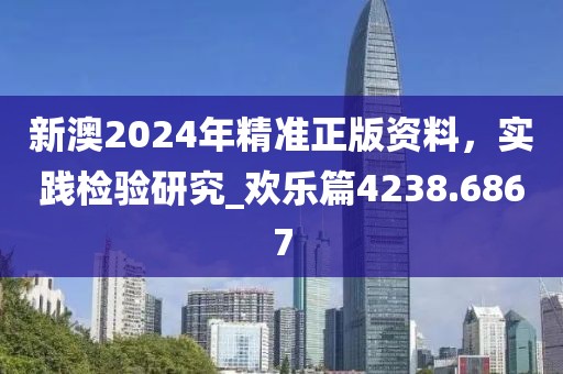 新澳2024年精准正版资料，实践检验研究_欢乐篇4238.6867