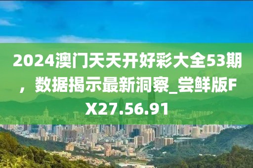 2024澳门天天开好彩大全53期，数据揭示最新洞察_尝鲜版FX27.56.91