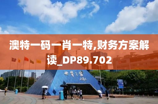 澳特一码一肖一特,财务方案解读_DP89.702