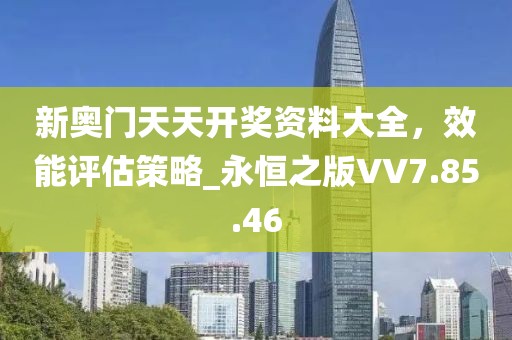 新奥门天天开奖资料大全，效能评估策略_永恒之版VV7.85.46