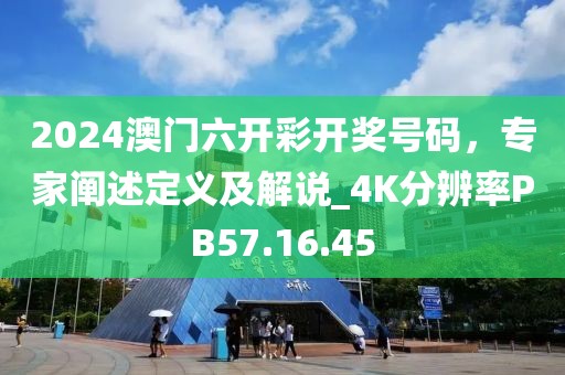 2024澳门六开彩开奖号码，专家阐述定义及解说_4K分辨率PB57.16.45