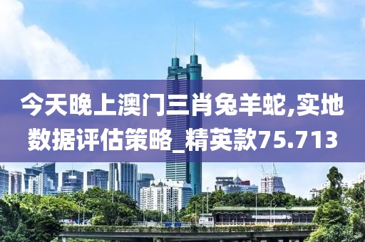 今天晚上澳门三肖兔羊蛇,实地数据评估策略_精英款75.713