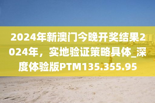 2024年新澳门今晚开奖结果2024年，实地验证策略具体_深度体验版PTM135.355.95