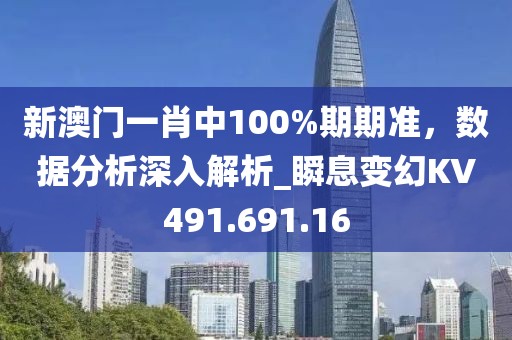 新澳门一肖中100%期期准，数据分析深入解析_瞬息变幻KV491.691.16