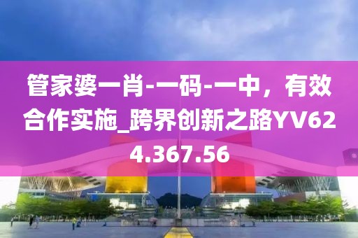 管家婆一肖-一码-一中，有效合作实施_跨界创新之路YV624.367.56