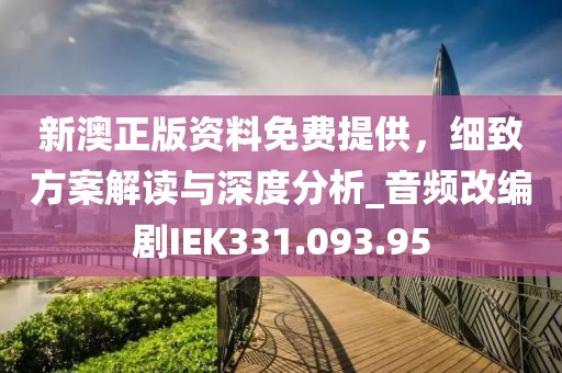 新澳正版资料免费提供，细致方案解读与深度分析_音频改编剧IEK331.093.95