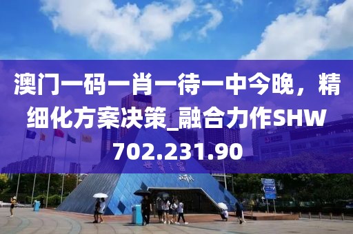 澳门一码一肖一待一中今晚，精细化方案决策_融合力作SHW702.231.90