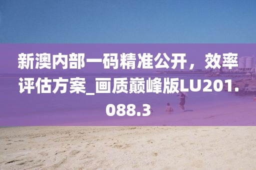 新澳内部一码精准公开，效率评估方案_画质巅峰版LU201.088.3