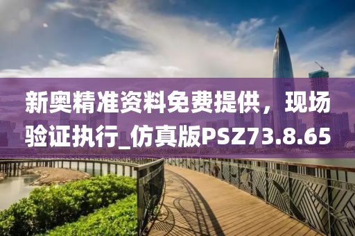 新奥精准资料免费提供，现场验证执行_仿真版PSZ73.8.65