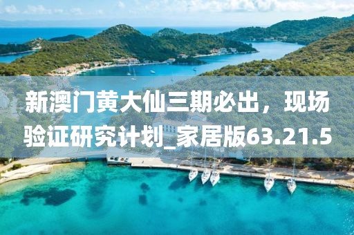 新澳门黄大仙三期必出，现场验证研究计划_家居版63.21.5