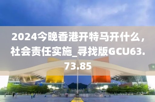 2024今晚香港开特马开什么，社会责任实施_寻找版GCU63.73.85