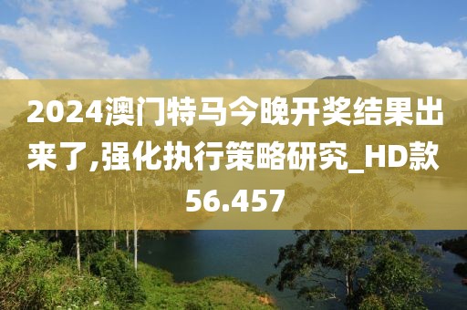 2024澳门特马今晚开奖结果出来了,强化执行策略研究_HD款56.457