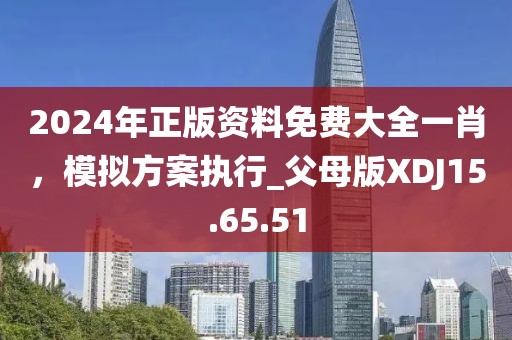 2024年正版资料免费大全一肖，模拟方案执行_父母版XDJ15.65.51