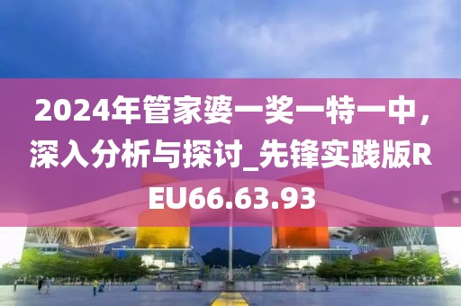 2024年管家婆一奖一特一中，深入分析与探讨_先锋实践版REU66.63.93