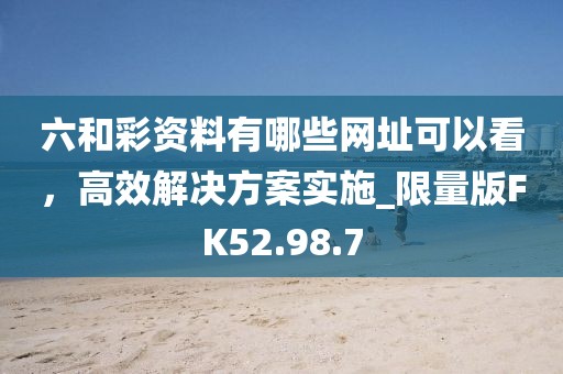 六和彩资料有哪些网址可以看，高效解决方案实施_限量版FK52.98.7