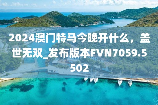 2024澳门特马今晚开什么，盖世无双_发布版本FVN7059.5502