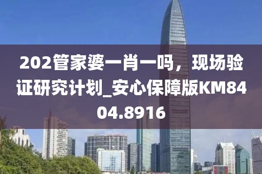 202管家婆一肖一吗，现场验证研究计划_安心保障版KM8404.8916