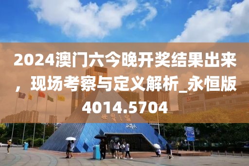 2024澳门六今晚开奖结果出来，现场考察与定义解析_永恒版4014.5704