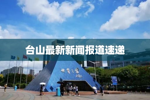 台山最新新闻报道速递