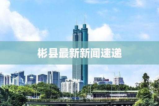彬县最新新闻速递