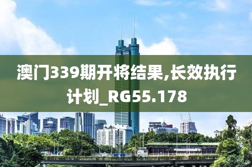 澳门339期开将结果,长效执行计划_RG55.178