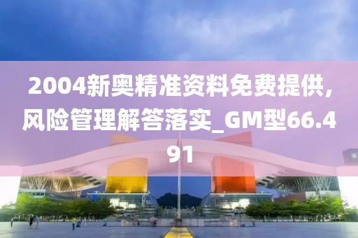 2004新奥精准资料免费提供,风险管理解答落实_GM型66.491