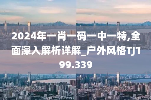 2024年一肖一码一中一特,全面深入解析详解_户外风格TJ199.339