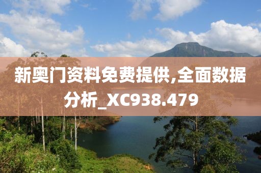 新奥门资料免费提供,全面数据分析_XC938.479