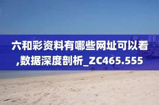 六和彩资料有哪些网址可以看,数据深度剖析_ZC465.555