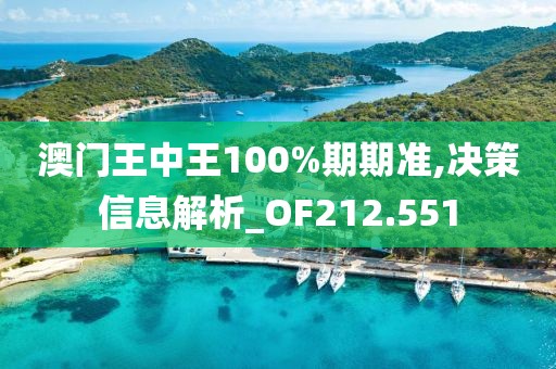 澳门王中王100%期期准,决策信息解析_OF212.551