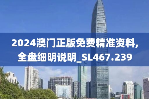 2024澳门正版免费精准资料,全盘细明说明_SL467.239