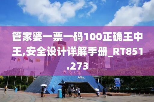 管家婆一票一码100正确王中王,安全设计详解手册_RT851.273