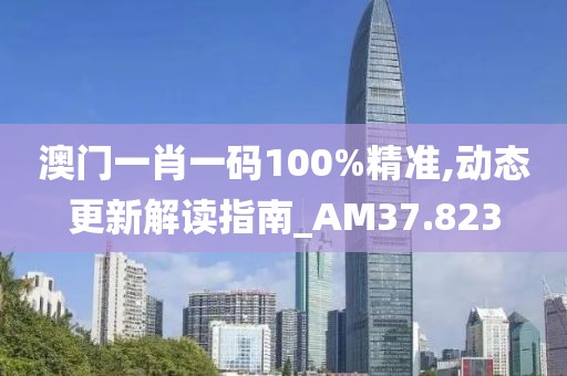 澳门一肖一码100%精准,动态更新解读指南_AM37.823