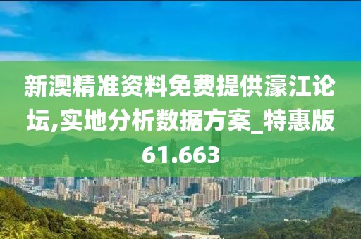 新澳精准资料免费提供濠江论坛,实地分析数据方案_特惠版61.663
