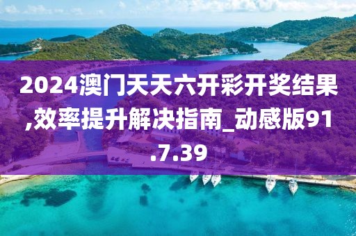 2024澳门天天六开彩开奖结果,效率提升解决指南_动感版91.7.39