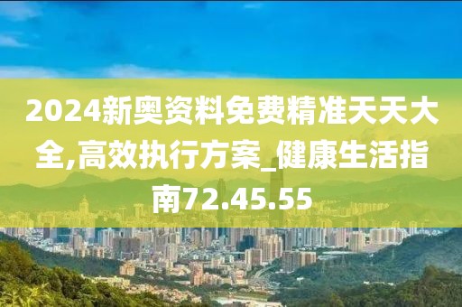 2024新奥资料免费精准天天大全,高效执行方案_健康生活指南72.45.55