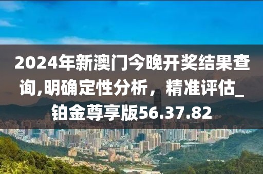 2024年新澳门今晚开奖结果查询,明确定性分析，精准评估_铂金尊享版56.37.82