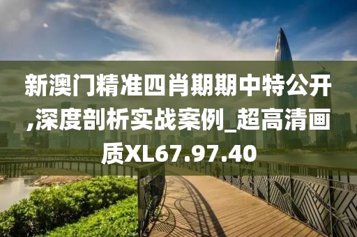 新澳门精准四肖期期中特公开,深度剖析实战案例_超高清画质XL67.97.40