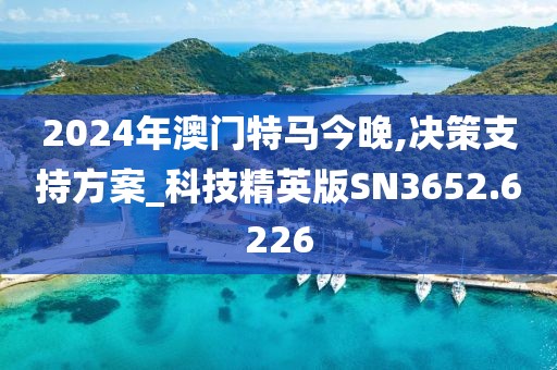 2024年澳门特马今晚,决策支持方案_科技精英版SN3652.6226
