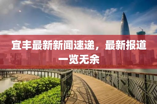 宜丰最新新闻速递，最新报道一览无余