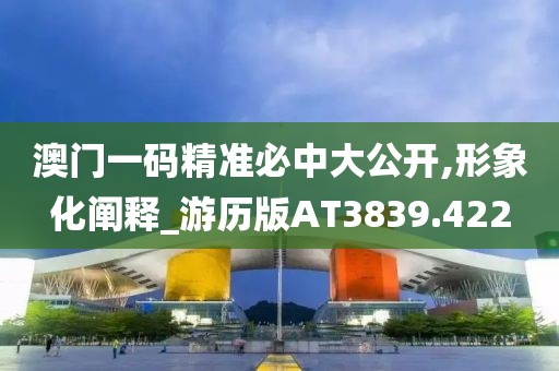 澳门一码精准必中大公开,形象化阐释_游历版AT3839.422